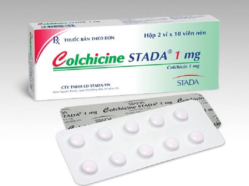 Thuốc Colchicin điều trị bệnh gút mất nhiều hơn được